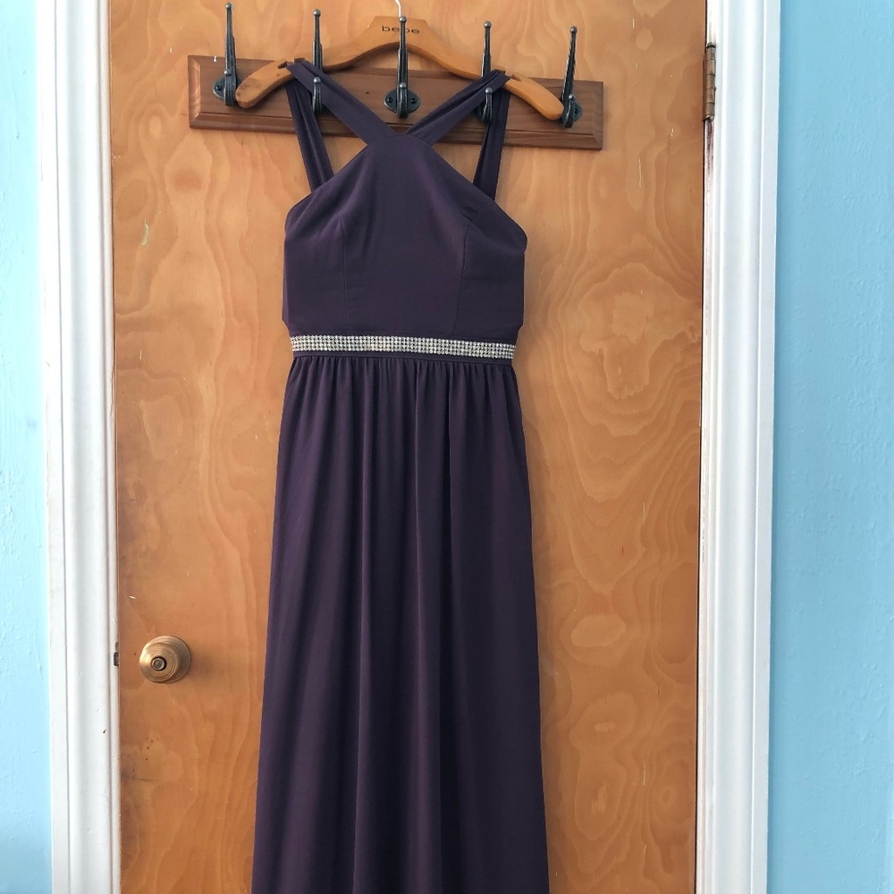 Purple Lulus Sequin Prom Dress XS